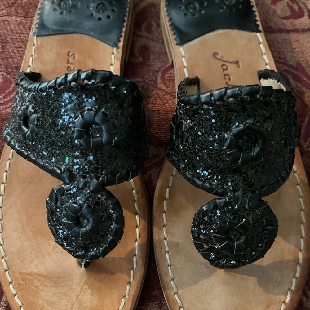 Jack Rogers classic Palm Beach sandal EUC 7